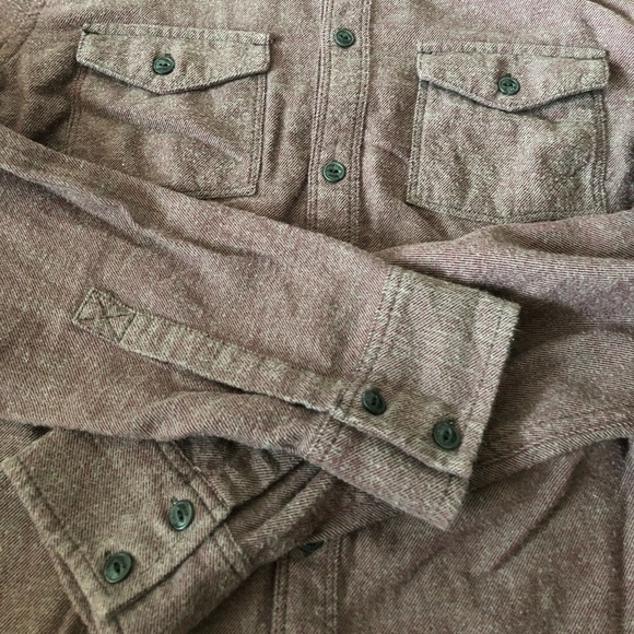 Aritzia TNA Light Maroon Button Down Shirt - Picture 5 of 11